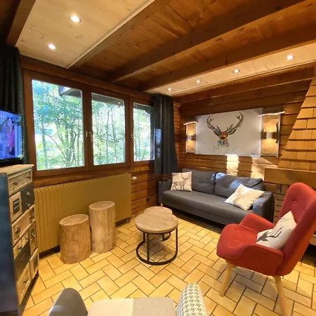 Le Renne Chalet En Bois Au Calme Avec Spa Jacuzzi La Bresse Exterior photo