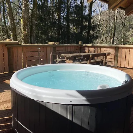 Le Renne Chalet En Bois Au Calme Avec Spa Jacuzzi La Bresse Exterior photo